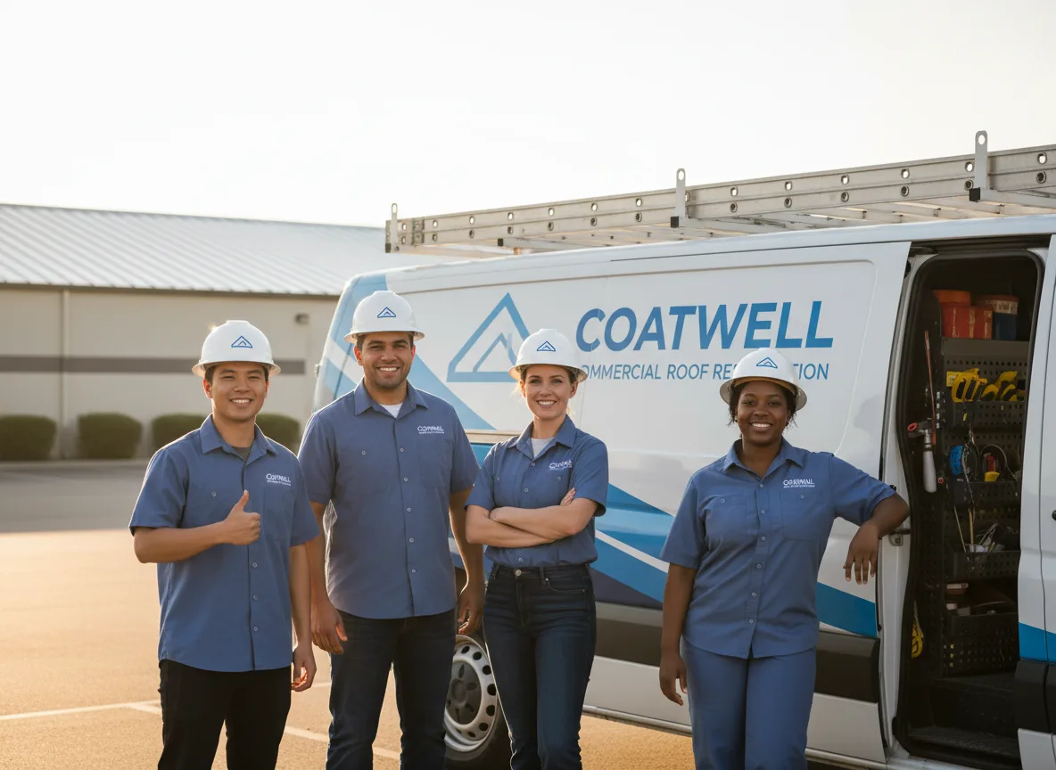 Commercial roof coating company in Rhame, ND